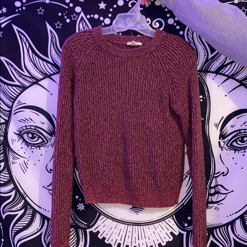 Pinkish Red Sweater